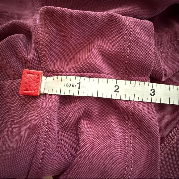 Lou & Grey Burgundy Sandwashed Sleeveless Romper size small - Picture 7 of 9